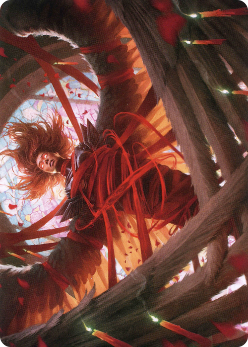 Sigarda's Imprisonment // Sigarda's Imprisonment (AVOW-016) - Crimson Vow Art Series (Borderless) Foil