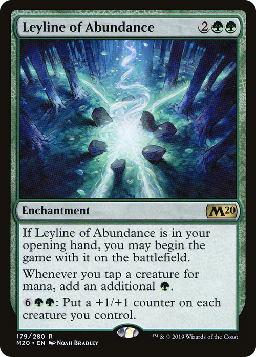 Leyline of Abundance (M20-179) - Core Set 2020