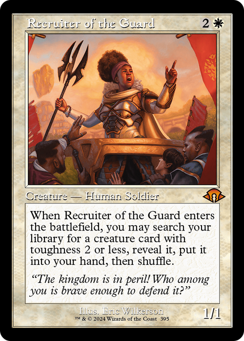 Recruiter of the Guard (Retro Frame) (MH3-395) - Modern Horizons 3