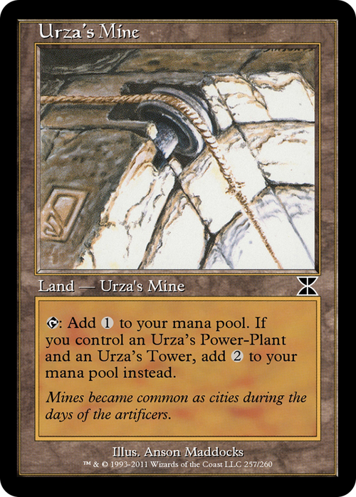 Urza's Mine (ME4-257B) - Masters Edition IV Foil