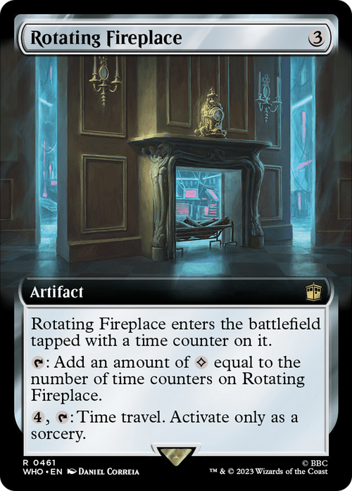 Rotating Fireplace (Extended Art) (WHO-461) - Doctor Who: (Extended Art)