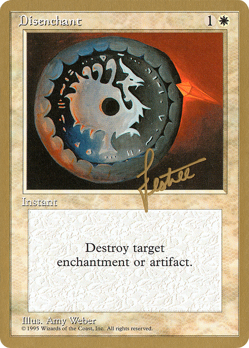 Disenchant - 1996 Bertrand Lestree (4ED) (WCD-) - Pro Tour Collector Set