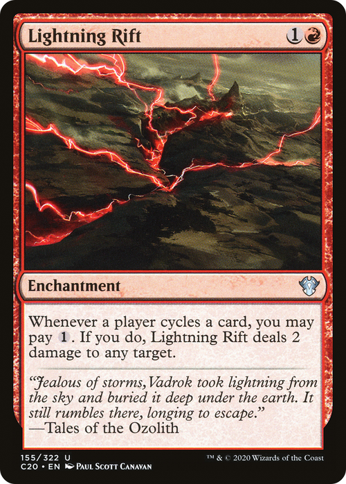 Lightning Rift (C20-155) - Commander 2020