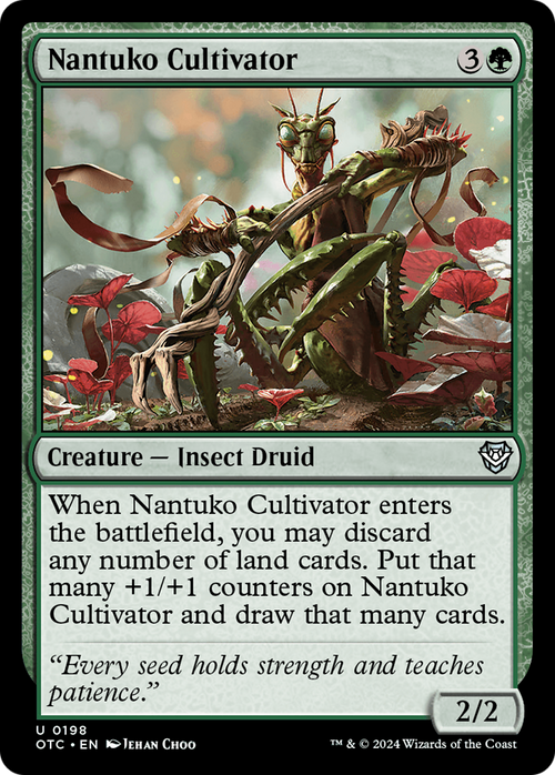 Nantuko Cultivator (OTC-198) - Outlaws of Thunder Junction Commander