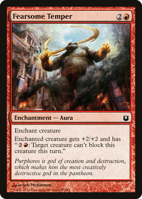 Fearsome Temper (BNG-095) - Born of the Gods