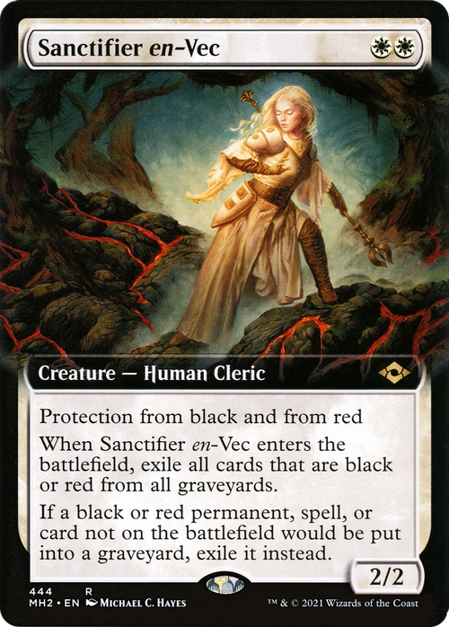 Sanctifier en-Vec (Extended Art) (MH2-444) - Modern Horizons 2: (Extended Art)