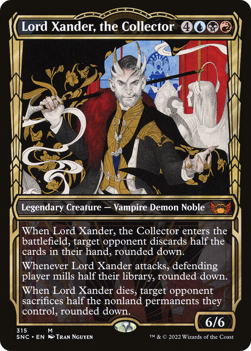 Lord Xander, the Collector (Showcase) (SNC-315) - Streets of New Capenna: (Showcase)