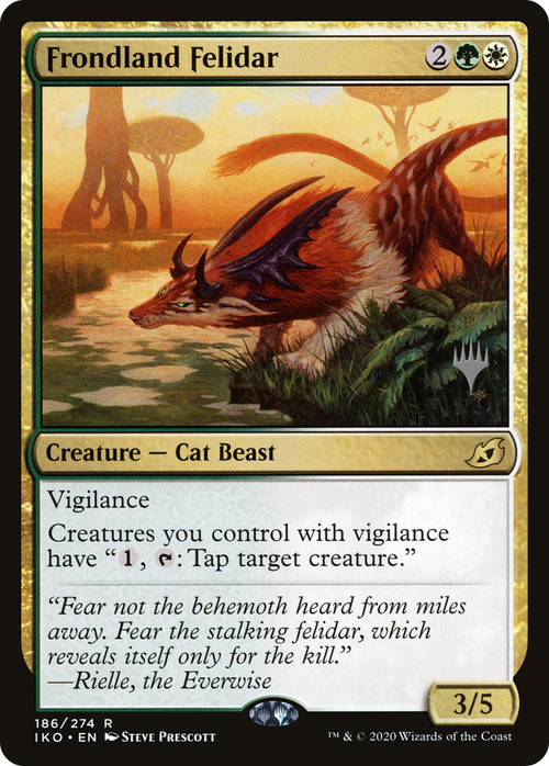 Frondland Felidar (PPIKO-186P) - Ikoria: Lair of Behemoths Promos Foil
