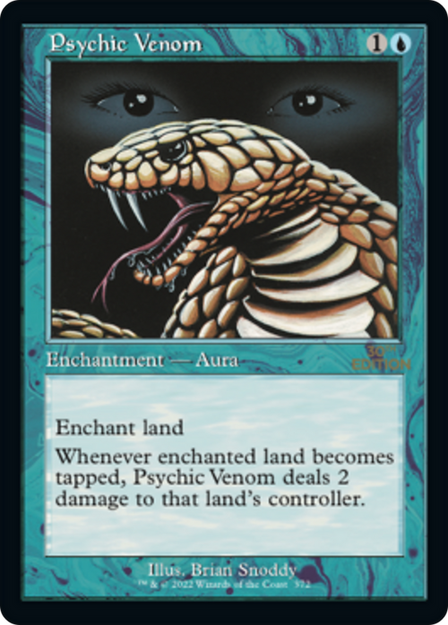 Psychic Venom (Retro Frame) (30A-372) - 30th Anniversary Edition