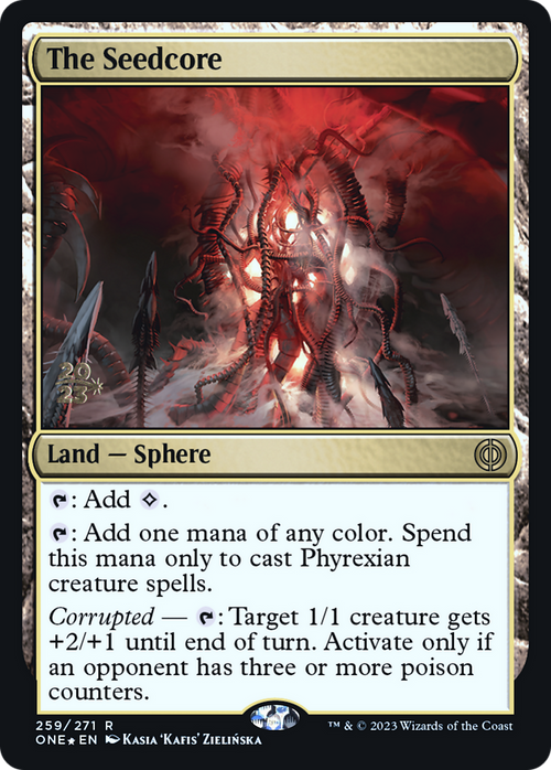 The Seedcore (PRE-259) - Phyrexia: All Will Be One Promos Foil