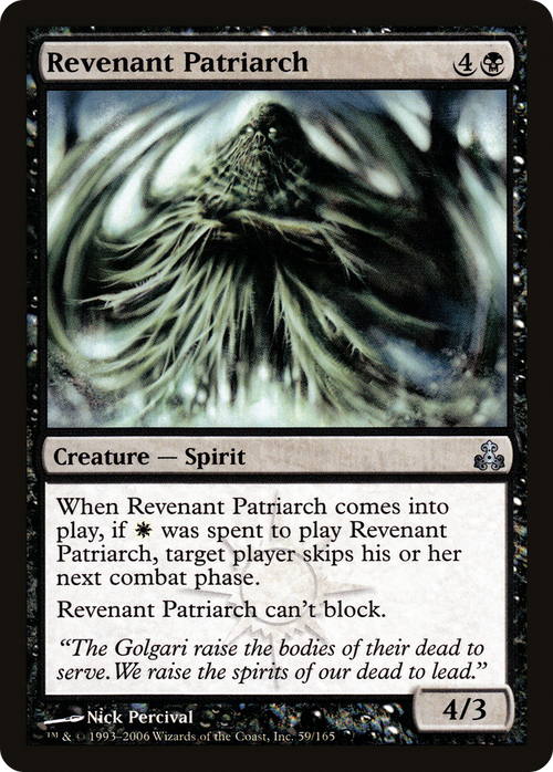 Revenant Patriarch (GPT-059) - Guildpact Foil