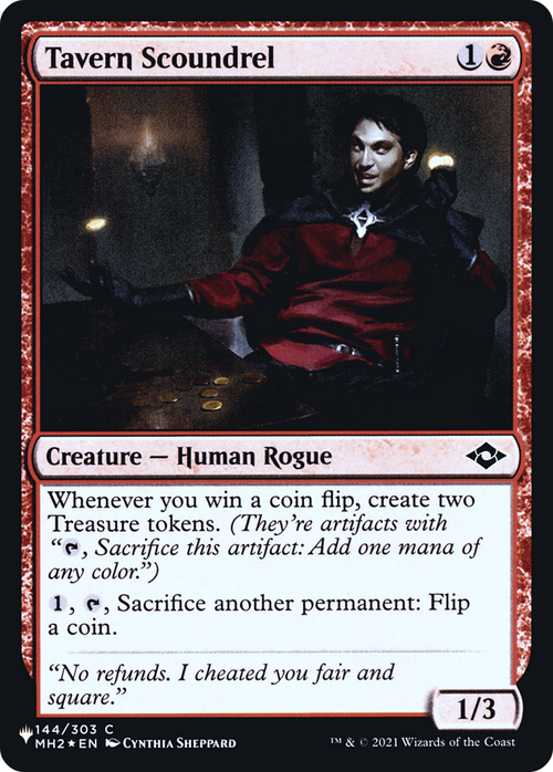 Tavern Scoundrel (LIST-144) - The List Foil