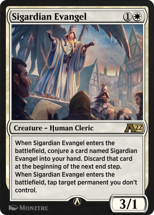 Sigardian Evangel (Y22-009) - Alchemy: Innistrad