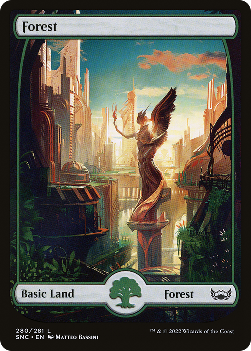 Forest (280) (SNC-280) - Streets of New Capenna: (Full Art)