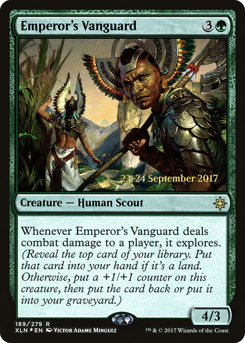 Emperor's Vanguard (PRE-189S) - Ixalan Promos Foil