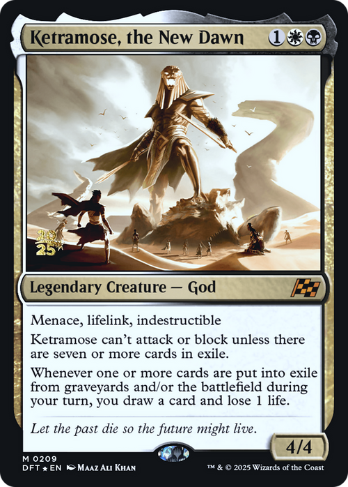Ketramose, the New Dawn (PRE-209S) - Prerelease Cards Foil