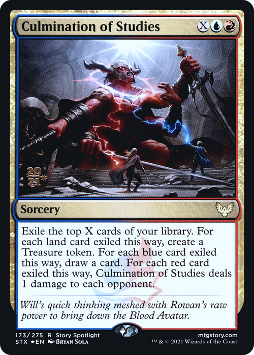 Culmination of Studies (PRE-173S) - Strixhaven: School of Mages Promos Foil