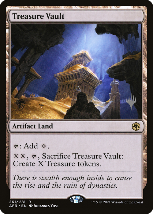 Treasure Vault (PPAFR-261P) - Adventures in the Forgotten Realms Promos Foil
