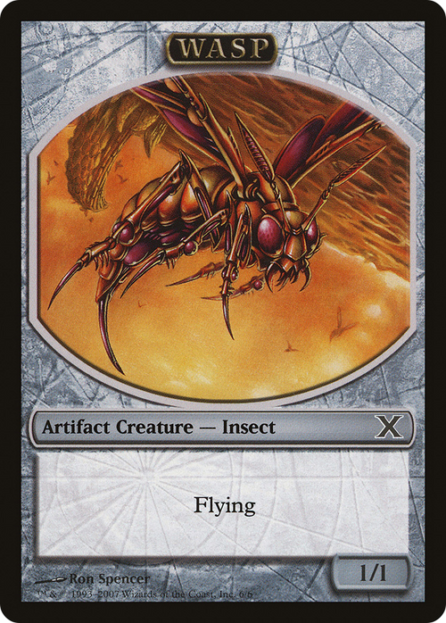 Wasp Token (10E-006) - Tenth Edition Tokens