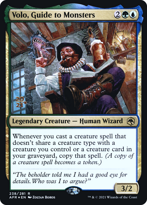 Volo, Guide to Monsters (PRE-238S) - Adventures in the Forgotten Realms Promos Foil