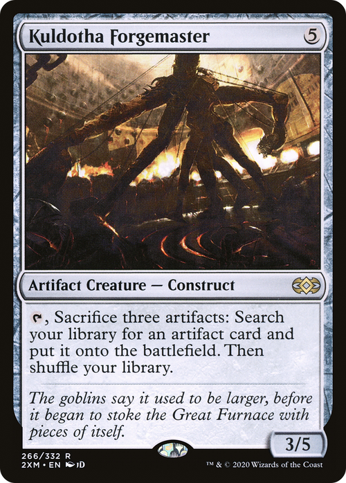 Kuldotha Forgemaster (2XM-266) - Double Masters Foil