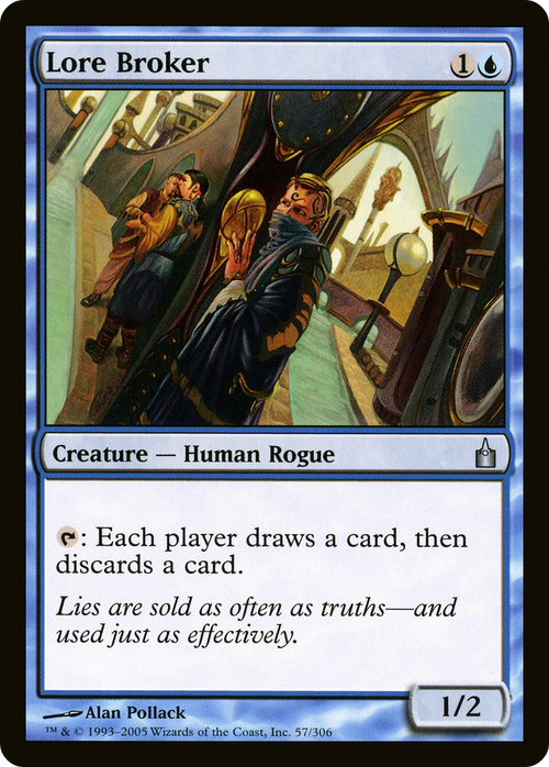 Lore Broker (RAV-057) - Ravnica: City of Guilds Foil