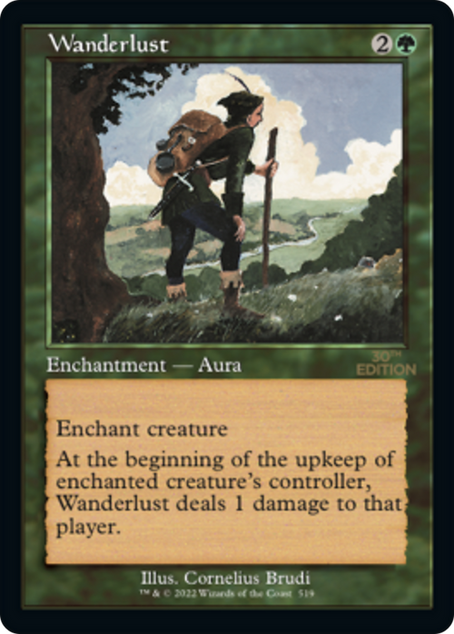 Wanderlust (Retro Frame) (30A-519) - 30th Anniversary Edition