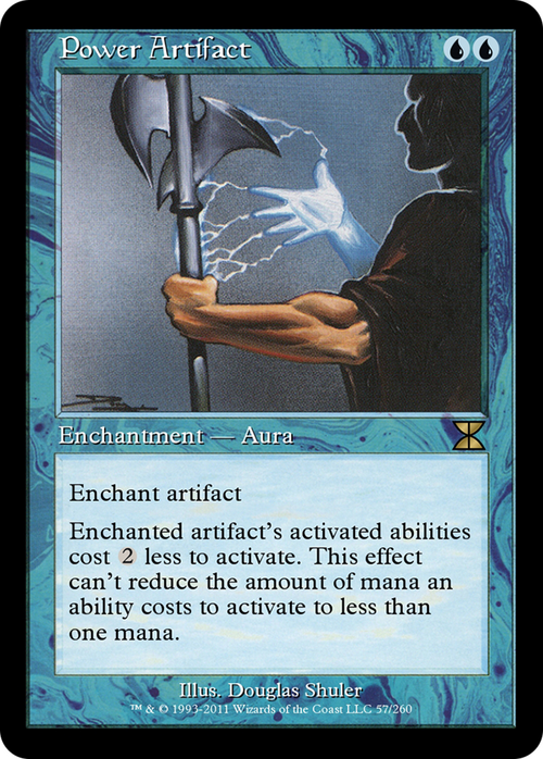 Power Artifact (ME4-057) - Masters Edition IV Foil
