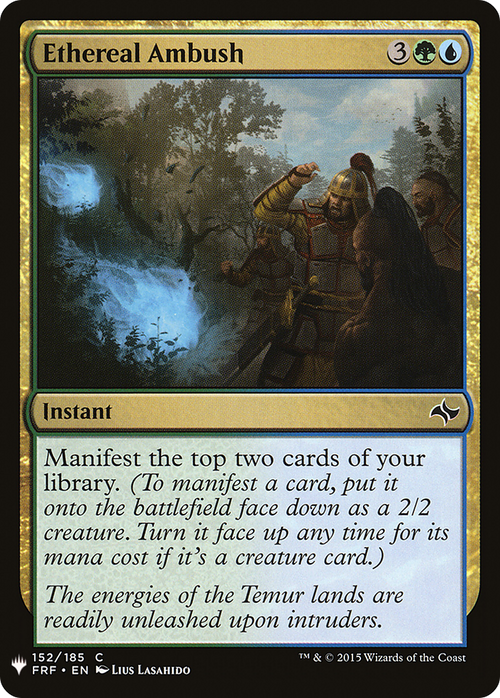 Ethereal Ambush (LIST-FRF-152) - The List