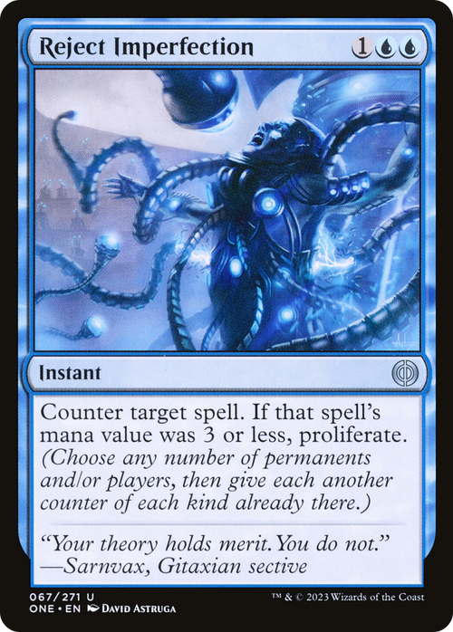Reject Imperfection (ONE-067) - Phyrexia: All Will Be One