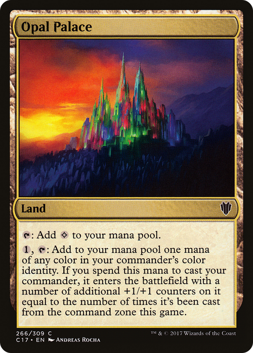 Opal Palace (C17-266) - Commander 2017