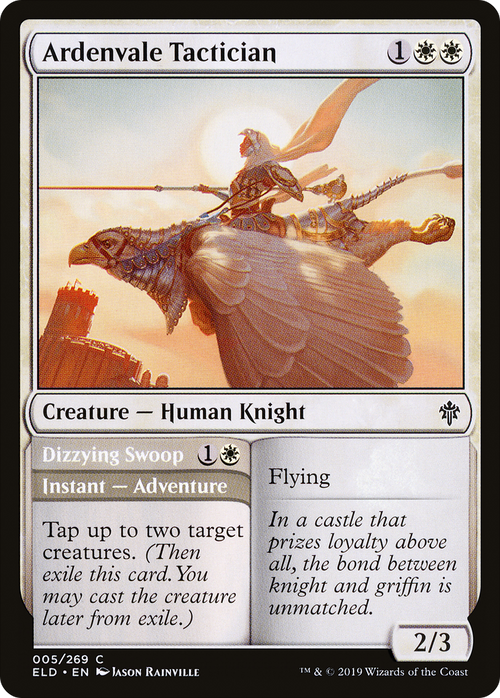 Ardenvale Tactician (ELD-005) - Throne of Eldraine
