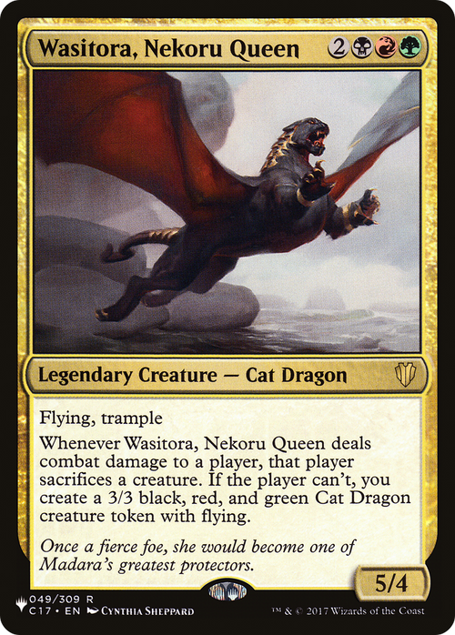 Wasitora, Nekoru Queen (LIST-C17-49) - The List