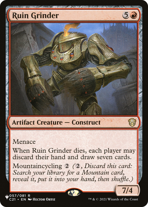 Ruin Grinder (LIST-057/081) - The List