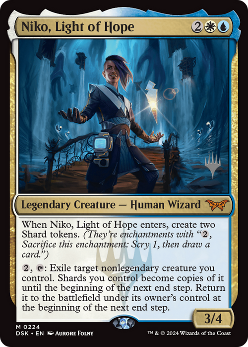 Niko, Light of Hope (PPDSK-224) - Duskmourn: House of Horror Promos