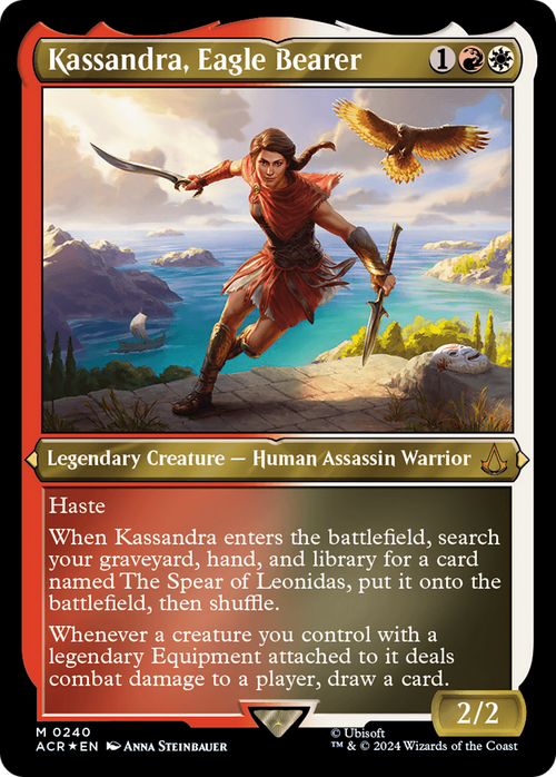 Kassandra, Eagle Bearer (Foil Etched) (ACR-240) - Assassin's Creed