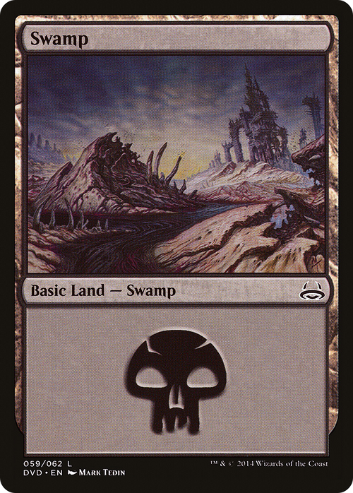 Swamp (DD3-059) - Duel Decks Anthology: Divine vs. Demonic