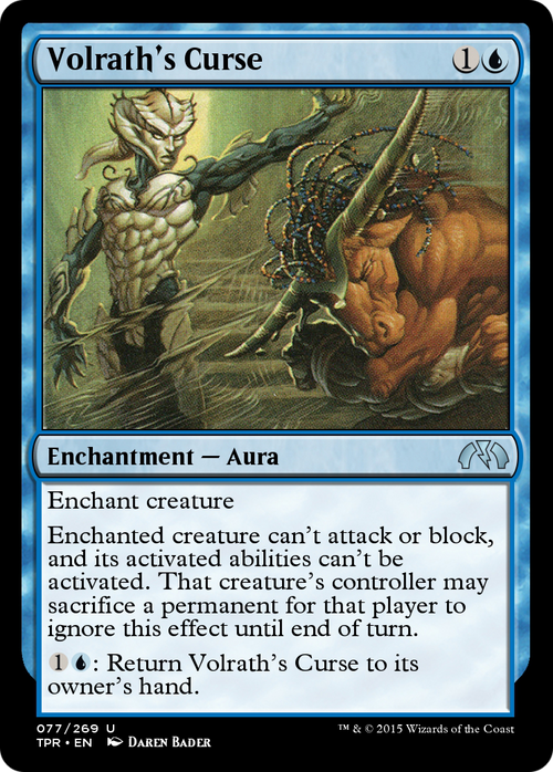 Volrath's Curse (TPR-077) - Tempest Remastered Foil