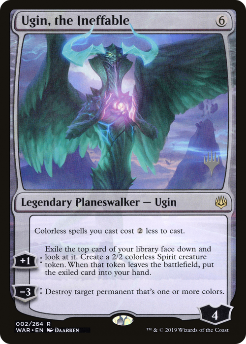Ugin, the Ineffable (PPELD-02P) - War of the Spark Promos Foil