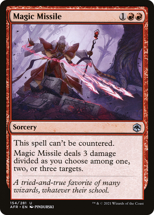 Magic Missile (AFR-154) - Adventures in the Forgotten Realms