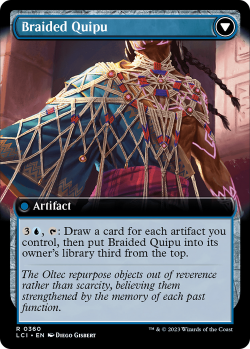 Braided Net (Extended Art) (LCI-360) - The Lost Caverns of Ixalan: (Extended Art)