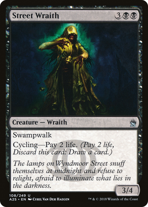 Street Wraith (A25-108) - Masters 25 Foil