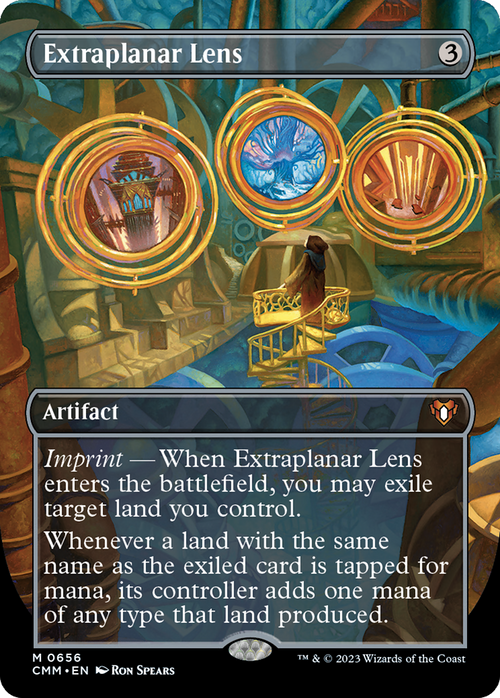 Extraplanar Lens (Borderless) (CMM-656) - Commander Masters