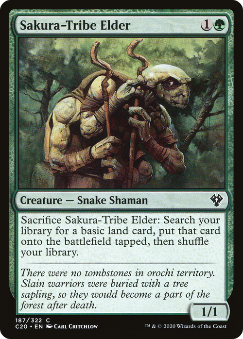 Sakura-Tribe Elder (C20-187) - Commander 2020