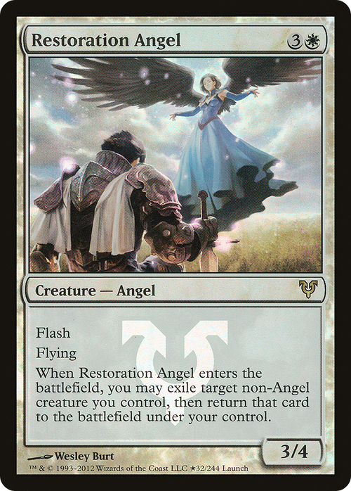Restoration Angel (LARP-32★) - Avacyn Restored Promos Foil
