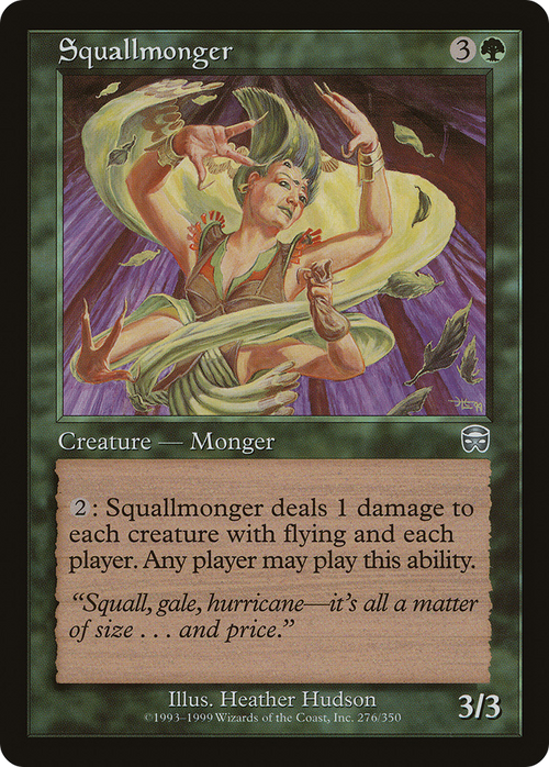 Squallmonger (MMQ-276) - Mercadian Masques