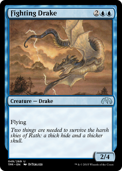 Fighting Drake (TPR-049) - Tempest Remastered Foil