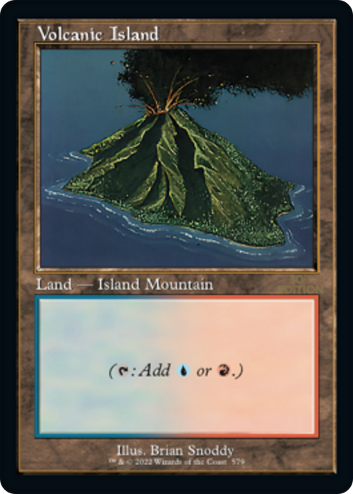 Volcanic Island (Retro Frame) (30A-579) - 30th Anniversary Edition