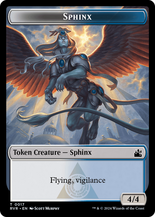 Sphinx (TRVR-017) - Ravnica Remastered Tokens Foil