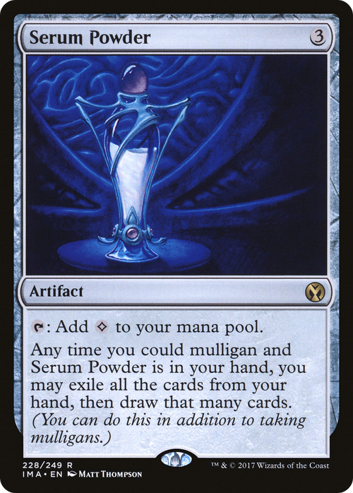 Serum Powder (IMA-228) - Iconic Masters Foil